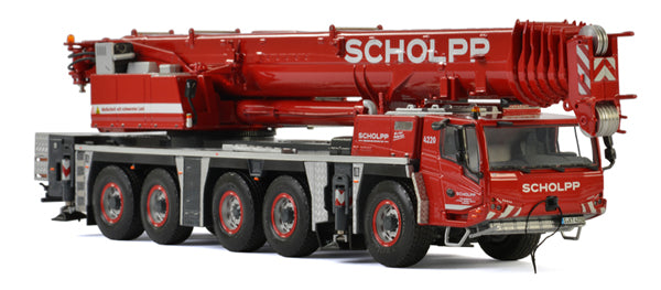 WSI 51-2023 1/50 Scale Scholpp - Tadano ATF220G-5 Mobile Crane - Black  Forest® Hobby Supply Co