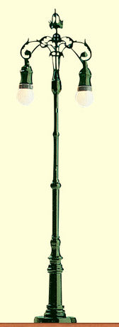 Brawa 5204 HO Scale Street Light -- Cologne Boulevard Light, 6-1/4" High