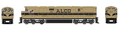 Bowser 24707 HO Scale Alco C628 - Standard DC - Executive Line -- Alco #2 (Demonstrator, gold, black)