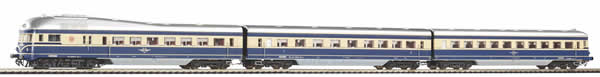Piko 52271 HO Scale 1/87 ~Rh 5045 Blauer Blitz Diesel Railcar BBÖ III Sound
