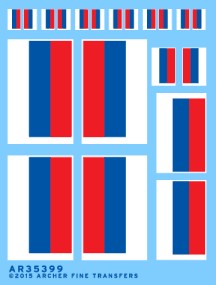 Archer Fine Transfers 35399 1/35 Modern Russian Flags