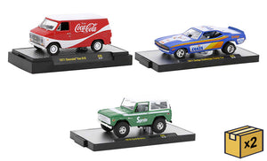 M2Machines 52500-A35-CASE 1/64 Scale M2 Coca-Cola Release A35