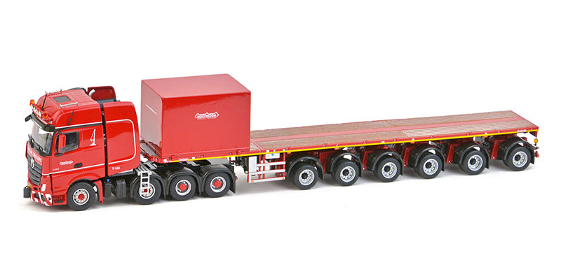IMC 5274995 1/50 Scale Nooteboom Red Line - Mercedes-Benz Actros 2 Gigaspace