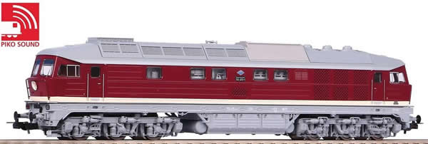 Piko 52766 HO Scale 1/87 BR 132 295-7 Diesel DR IV Sound
