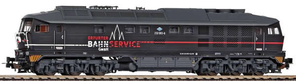 Piko 52775 HO Scale 1/87 ~BR 232 Diesel Erfurter Bahn Service VI
