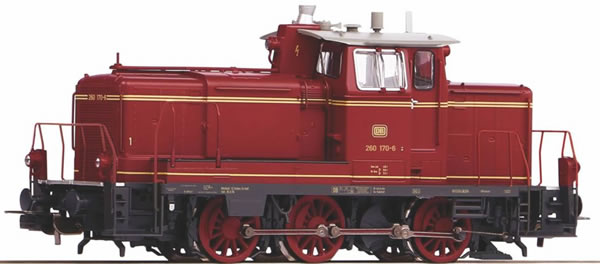 Piko 52831 HO Scale 1/87 ~BR 260 Diesel DB IV Red