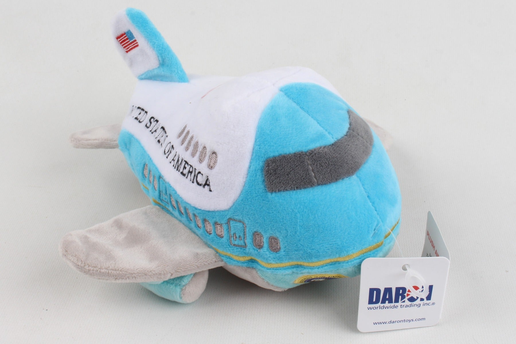 Daron Plush Toys MT002-1 Air Force One Plush W/ Sound New Large