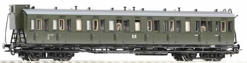 Piko 53212 HO Scale 1/87 Comp Car B4p 2nd Cl. DR III Brake Cab
