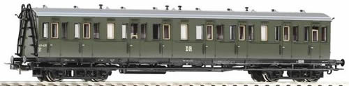 Piko 53213 HO Scale 1/87 Comp Car B4p 2nd Cl. DR III