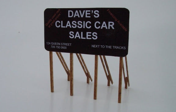 Osborn Models 1024 Ho Standard Billboard