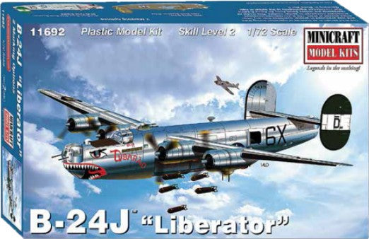 Minicraft 11692 1/72 B24J Liberator USAAF Bomber