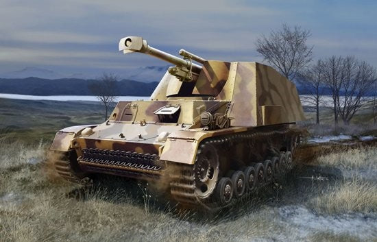 Dragon Models 6535 1/35 SdKfz 165 Hummel-Wespe Tank w/10.5cm Howitzer Gun