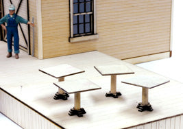 Banta Model Works 720 O Square Cafe Tables