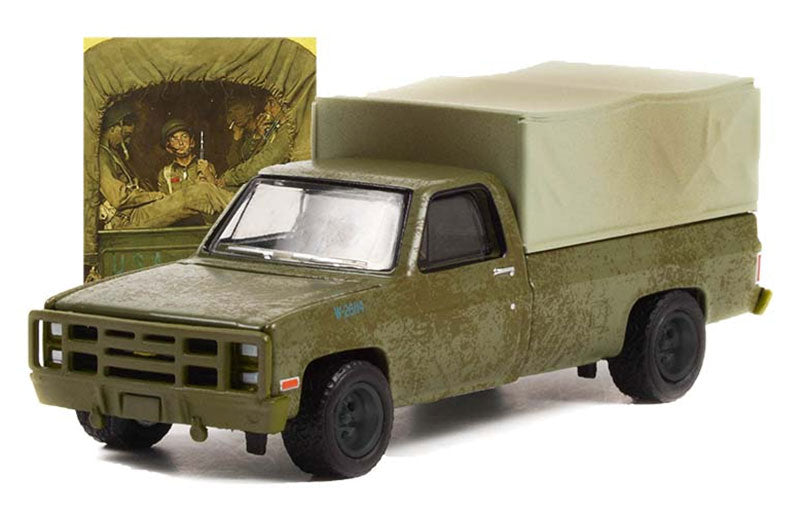 Greenlight 54060-F 1/64 Scale 1984 Chevrolet M1008 Pickup