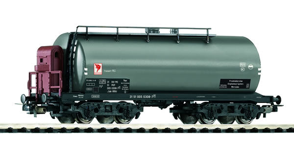 Piko 54445 HO Scale 1/87 4-Axle Tank Car Uah (RRh) w/Brake Cab PEC PKP IV