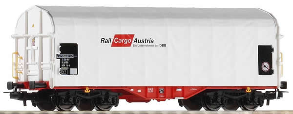 Piko 54589 HO Scale 1/87 Tarp Car Shimmns Rail Cargo Austria VI