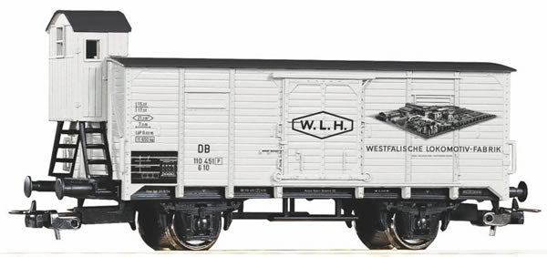 Piko 54736 HO Scale 1/87 Boxcar Westf. Lokfabrik Reuschling DB III