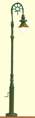 Brawa 5525 HO Scale Munich Depot Light -- 3-1/2" High