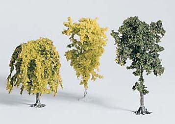 Piko 55741 HO Scale 1/87 Deciduous Trees (3 Pcs)