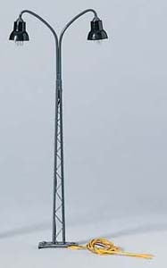 Piko 55753 HO Scale 1/87 Lattice Mast Light Double Arm 140mm