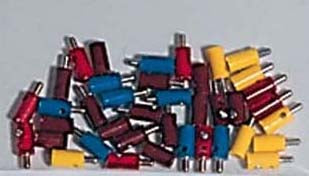 Piko 55771 HO Scale 1/87 Mini Plugs (32 Pcs) & Sockets (8 Pcs)