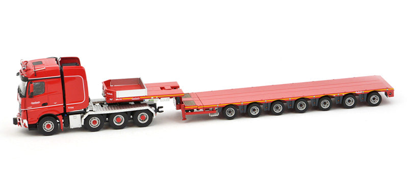IMC 5584537 1/50 Scale Nooteboom Red Line - Mercedes-Benz Arocs Bigspace 8x4