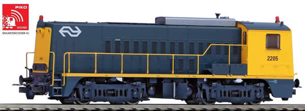 Piko 55903 HO Scale 1/87 ~Rh 2200 Diesel NS IV Yellow/Gray Sound