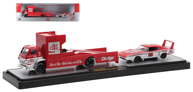 M2Machines 56000-TW12-A 1/64 Scale Diet Coke - 1966 Dodge L600 Truck