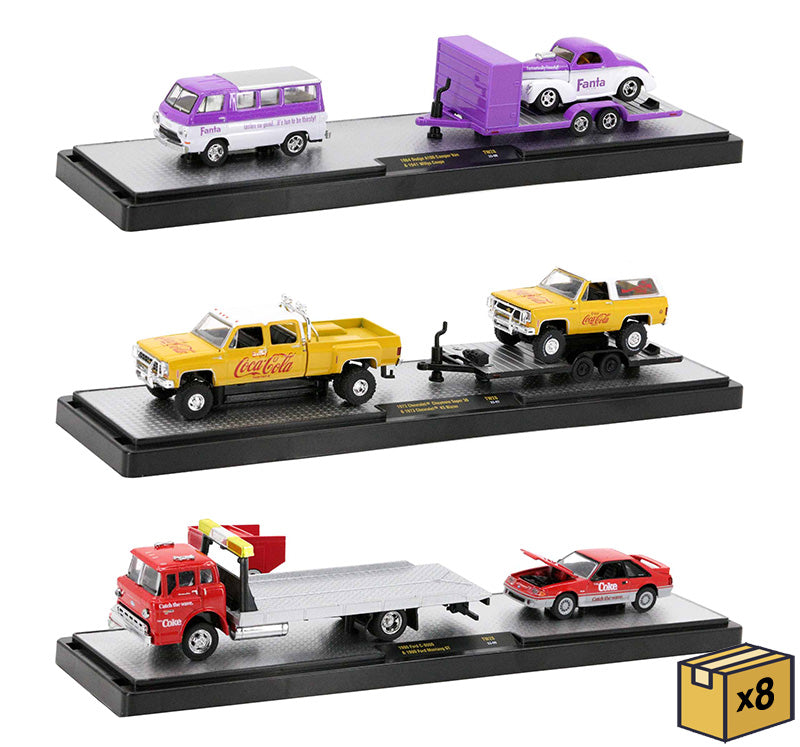 M2Machines 56000-TW28-MSTR 1/64 Scale Auto-Haulers Coca-Cola Release TW28