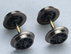 Piko 56062 HO Scale 1/87 AC Spoke WheelSet 11.3mm (2 Pcs)