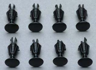 Piko 56081 HO Scale 1/87 Buffer w/Housing (Set of 8)