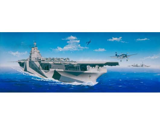 Trumpeter 5609 1/350 USS Ticonderoga CV14 Aircraft Carrier