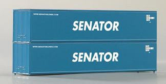Piko 56240 HO Scale 1/87 Container 40' Senator (2 Pcs)