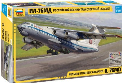Zvezda 7011 1/144 Russian IL76 MD Strategic Airlifter Aircraft