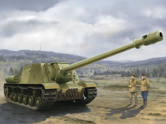 Dragon Models 6796 1/35 ISU152-2 Tank w/155mm BL10 Cannon (2 in 1)