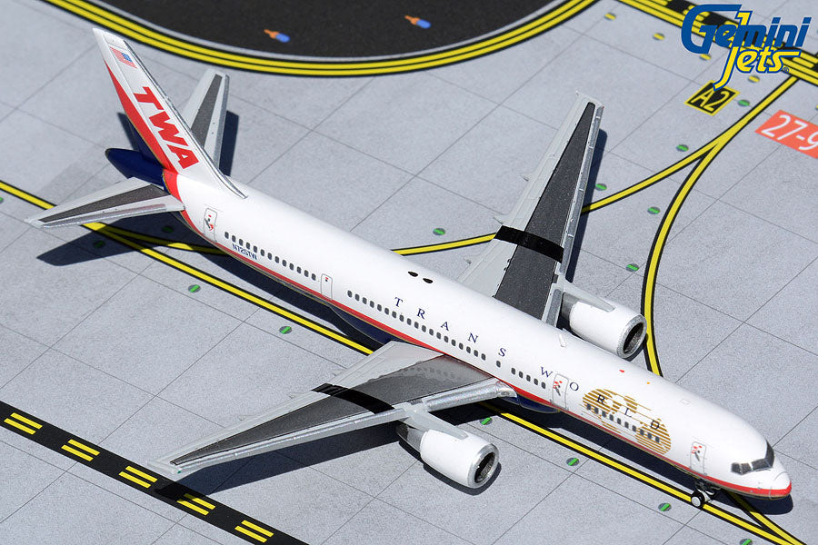 Gemini Jets 1/400 GJ1982 Gemini Twa 757-200 1/400 Reg#N725Tw (**)