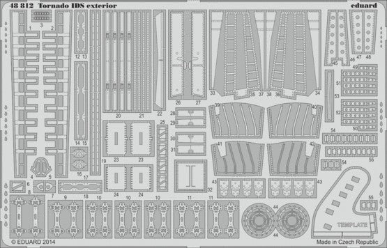 Eduard 48812 1/48 Aircraft- Tornado IDS Exterior for RVL (D)