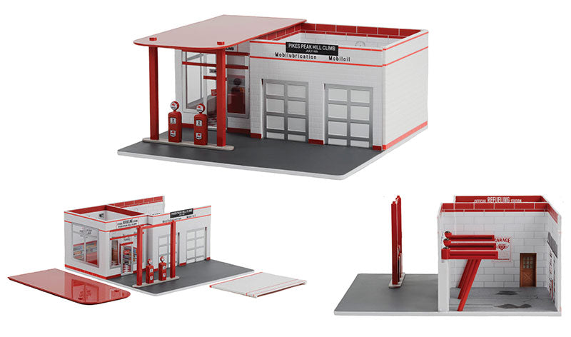 Greenlight 57102 1/64 Scale Pikes Peak Hill Climb Official Refueling Station