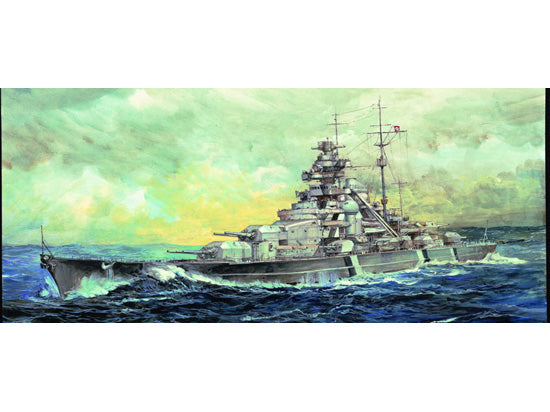 Trumpeter 5711 1/700 German Bismarck Battleship 1941
