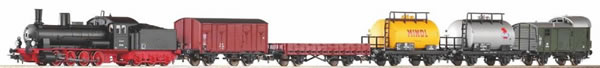 Piko 57123 HO Scale 1/87 Roadbed G7 Steam Freight Starter Set