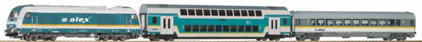 Piko 57139 HO Scale 1/87 Roadbed Alex Herkules Passenger Starter Set