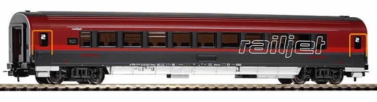 Piko 57643 HO Scale 1/87 Railjet Passenger Car 2nd Cl. VI