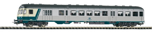 Piko 57653 HO Scale 1/87 Silver Coin Cab Car 2nd Cl. Karlsruhe DB IV Beige/Blue