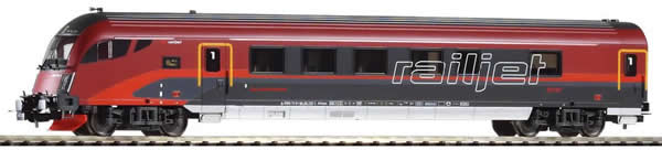 Piko 57672 HO Scale 1/87 Railjet Cab Car ÖBB VI