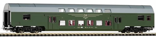 Piko 57684 HO Scale 1/87 Bi-Level Coach DBmtrue DR IV Green