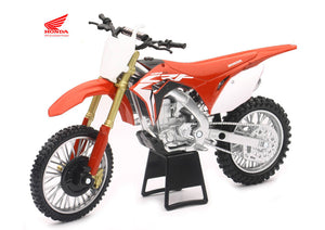 New-Ray 57873 1/12 Scale 2017 Honda CRF450R Dirt Bike Made of diecast