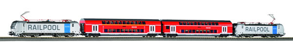Piko 58115 HO Scale 1/87 Passenger Set "Franken-Thüringen-Express" DB VI