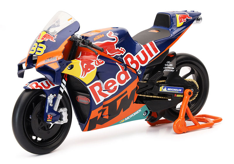 New-Ray 58383 1/12 Scale Red Bull KTM RC16 Racing Bike