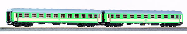 Piko 58395 HO Scale 1/87 2-Car Passenger Set 111A PKP V
