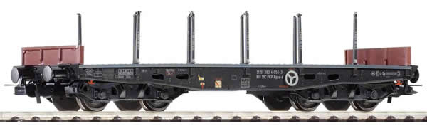 Piko 58414 HO Scale 1/87 Flatcar w/Stakes 401Z Eamos PKP IV